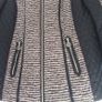 Ladies Gerry Weber Jacket . NOW REDUCED.Navy and Cream.Lining Navy.Fully Zipped.Perfectly clean. Image 2