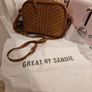 Brown Suede Bag Image 2