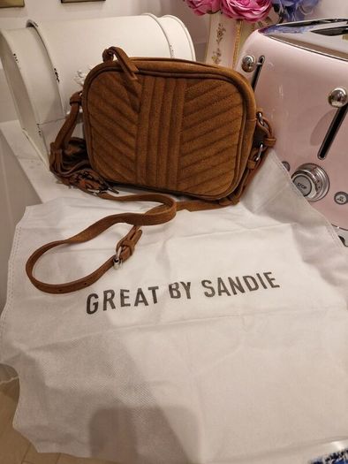 Brown Suede Bag