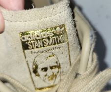 ADIDAS Unisex Stan Smith beige suede Sz 6UK (Fit 6.5 Women)