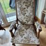 Traditional 3 Piece Chaise Lounge & Armchair Suite Image 2