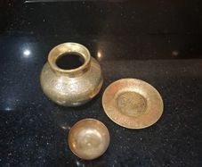 3 brass pieces