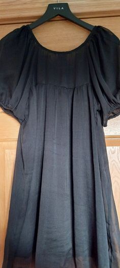 Vila Black Dress