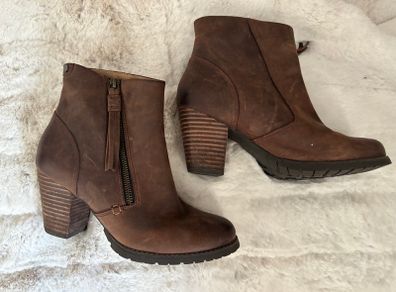 Brown Ankle Boots