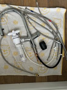 4 in 1 boiling water tap with drinking water filter
