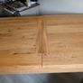 Wooden extendable dining table and 6 dining chairs Image 4
