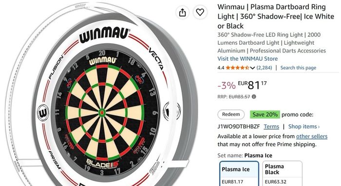 Darts Setup [oche, light, surround]