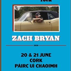 Zach Bryan Cork Sunday night