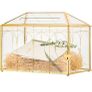 Gold Glass Wedding Cards Box for wedding envelopes Image 3
