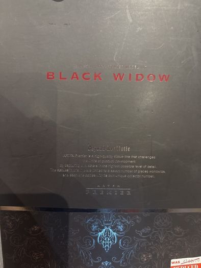Black widow Kotobukiya Marvel-PVC Artfx Sattue 21 cm