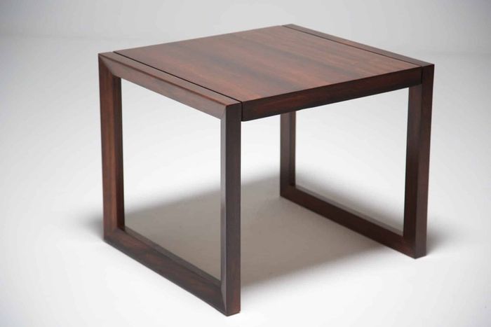 Vintage Danish Rosewood Lamp Table, 1960s