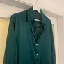 Zara Bottle Green Blouse Image 5