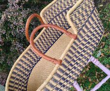 Hand woven Moses Basket
