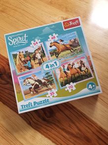 Puzzle Trefl Spirit Riding Free 4 in 1