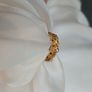 18K Antique Gold and Seed Pearl Ring Image 7
