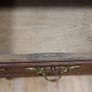 Antique French Oak Dressing Table with Marble Top Image 5