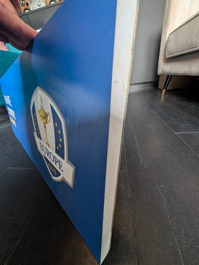 Ryder Cup Memorabilia - Practice Area Sign Shane Lowry