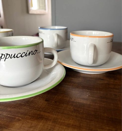 cups and saucers