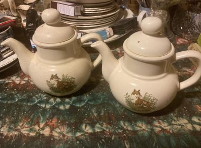 Vintage carrigdhoan teapots free postage