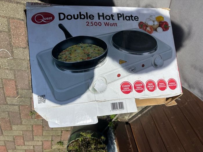 quest double hot plate