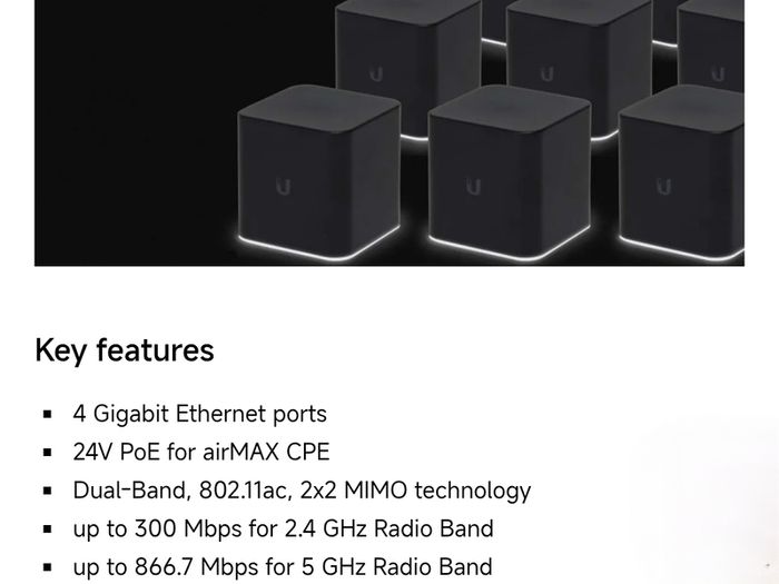 airCUBE WiFi amplifier