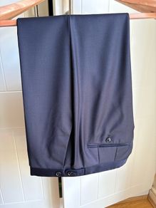 Reiss navy wool trousers 32waist