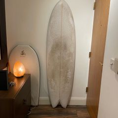Custom made finless surfboard