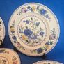 Set of 7 Masons Ironstone Regency Dinner Plates ,Less common, 27 cm in diameter ,2 pieces with the rarer export mark Image 5