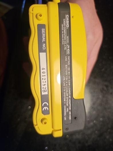 Casio JY-10 Portable Tv