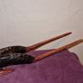Hand carved Antelope wooden head Image 5