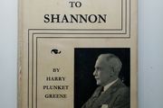 From Blue Danube to Shannon (1934 1st Edition) - Harry Plunket Greene - Irish Singers Memoirs