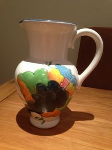 Hand Wald Painted Jug