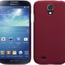 New Samsung I9500 Galaxy S4 Hybrid Rubberised Back Case Cover Black Image 5