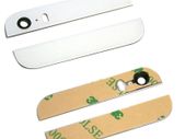 iPhone 5S iPhone SE Replacement Bottom and Top Back Rear Glass and Adhesive White