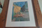 FRAMED PRINT Overstock Art Cafe Terrace At Night By Vincent Van Gogh