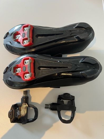 Cycling Shoes Cleats Pedals