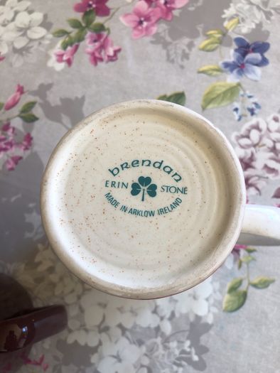 Vintage Irish Erin stone jug
