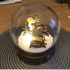 Light Up Christmas Globe