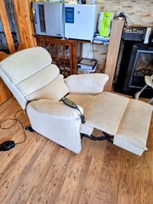 electric riser recliner armchair