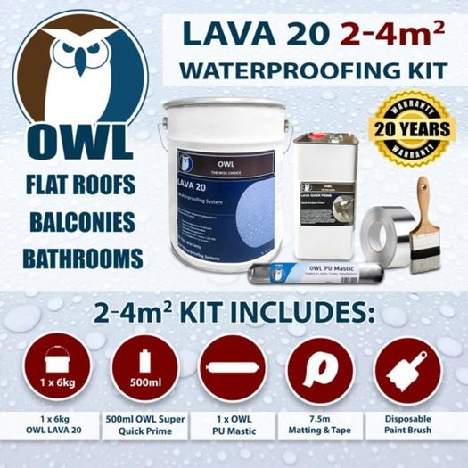 Waterproofing&Repair Kits for Roof,Balcony,Terrace
