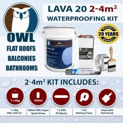Waterproofing&Repair Kits for Roof,Balcony,Terrace