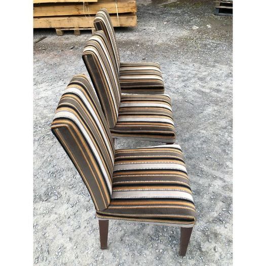 Chairs  Striped  Set of 3 KAS103