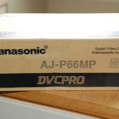 Panasonic AJ-P66MP Tape Box (x10)