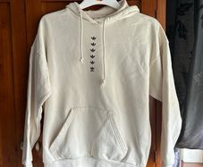 Adidas cream hoodie