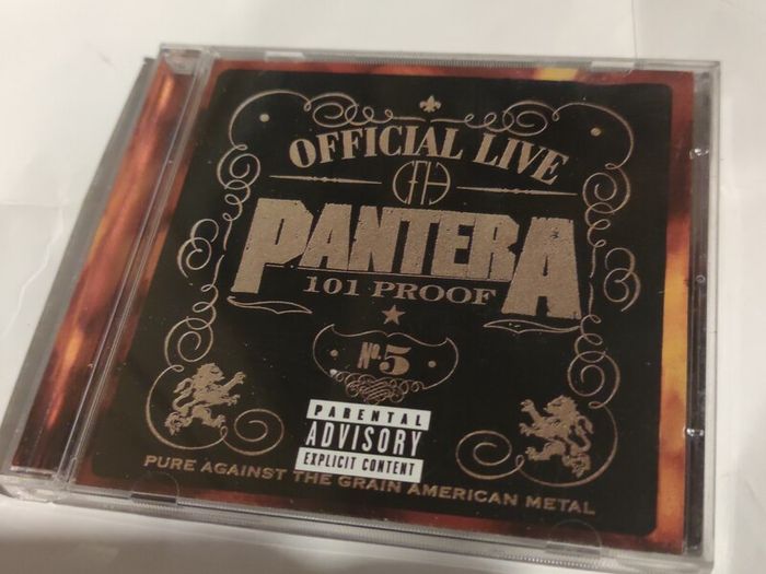Pantera Official Live 101 Proof Cd