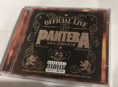 Pantera Official Live 101 Proof Cd