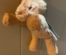 Jellycat Smudge Bear Bag Charm