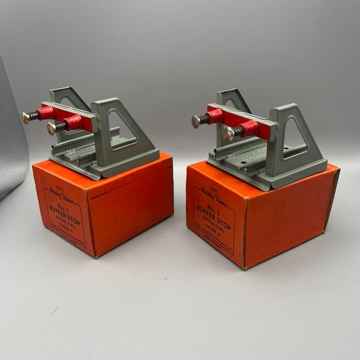 HORNBY O Gauge Spring Buffer Stop x 2 42300 - Boxed