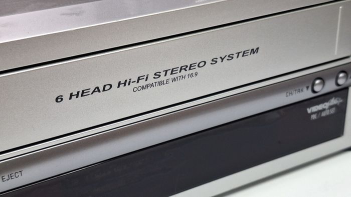 Black Diamont 6 Head Hi-Fi Stereo System VHS Tape Player