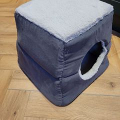 cat bed and cave